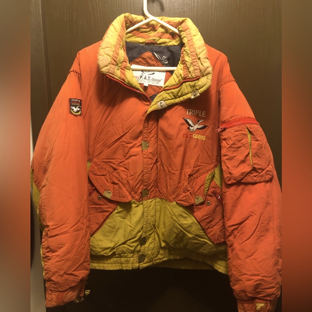 Vintage Triple FAT Goose coat